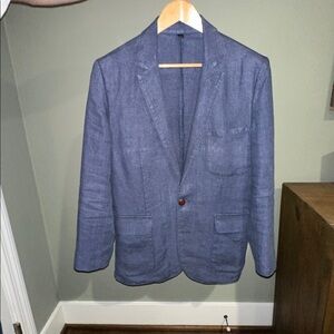 J. Crew x Baird McNutt Irish Linen Blazer
